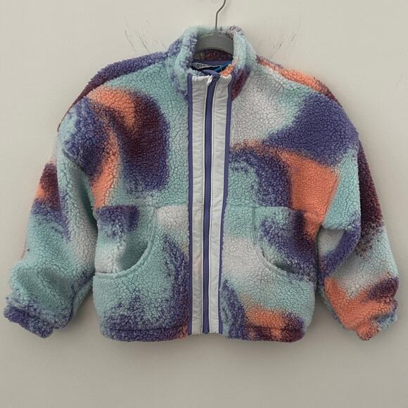 DSG Full Zip Cozy Girls Fleece Jacket Size Medium NWT - Picture 1 of 6